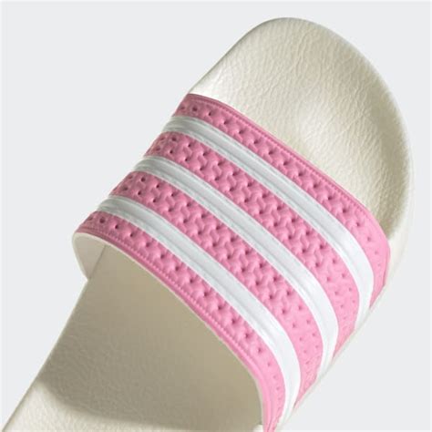 roze adidas badslippers|adidas online shop.